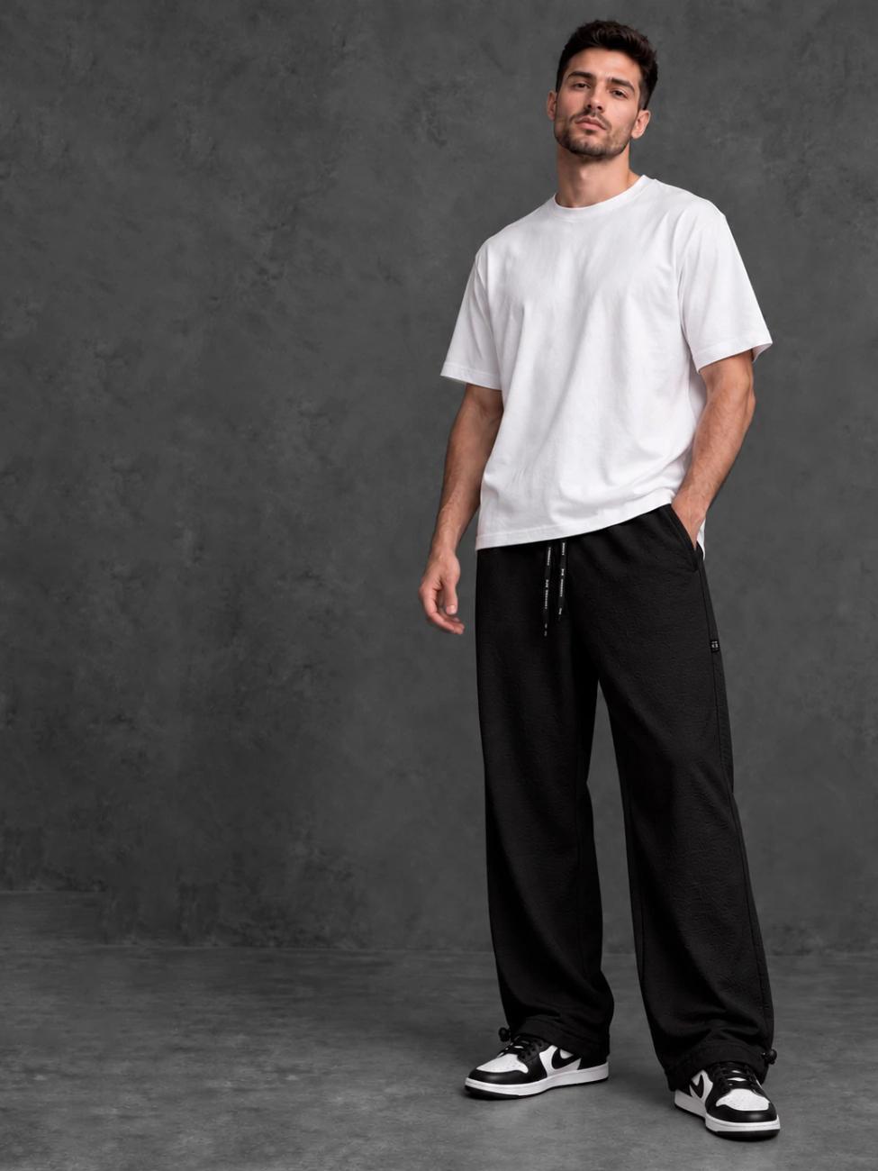 NEGRO OSCURO Pantalón Over Virtus · foto 1