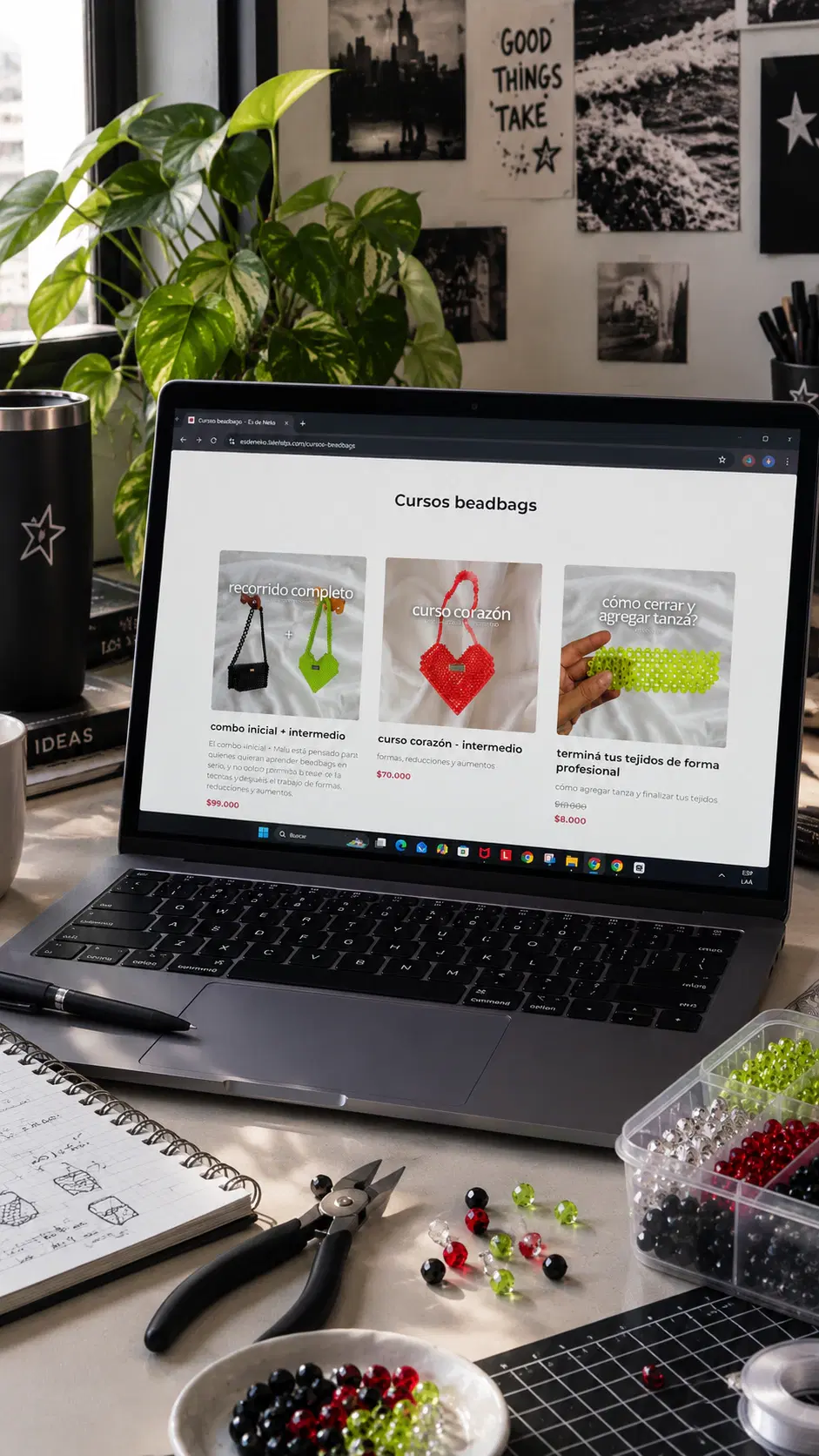 ES DE NEKO Cursos de beadbags · foto 1