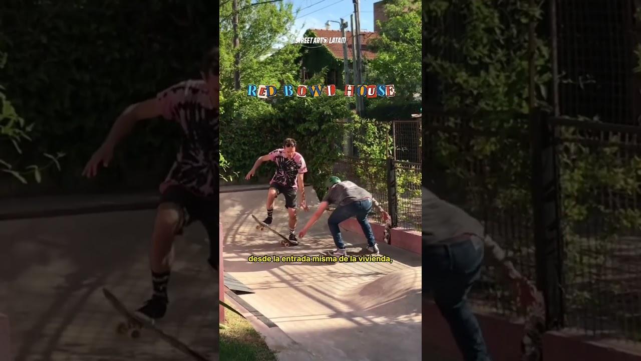 El skatepark escondido en una casa de Temperley
