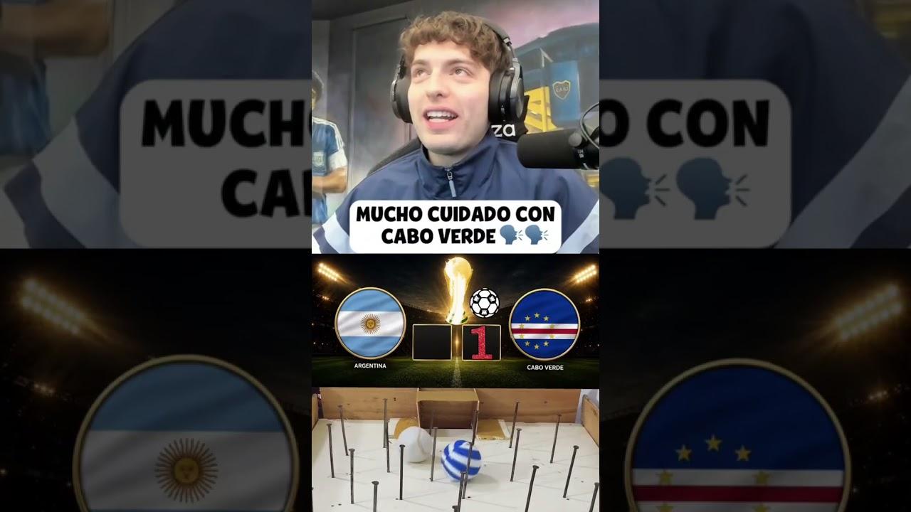 Argentina vs Cabo Verde