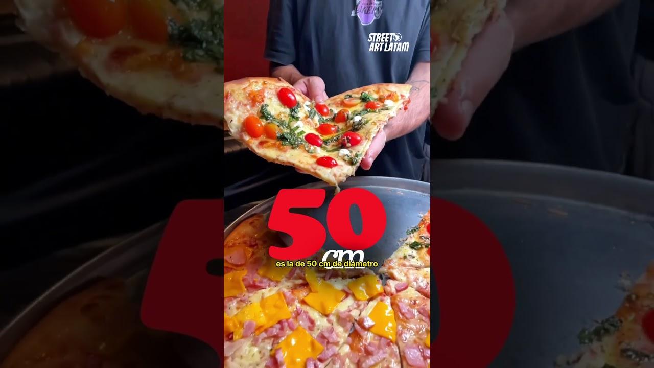 La pizza más grande de Uruguay