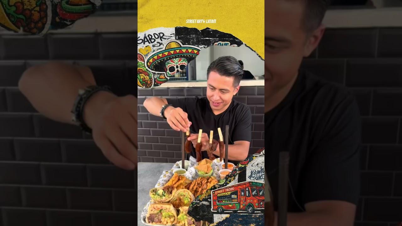 AleMinero convirtió la comida callejera de México en un desafío extremo.