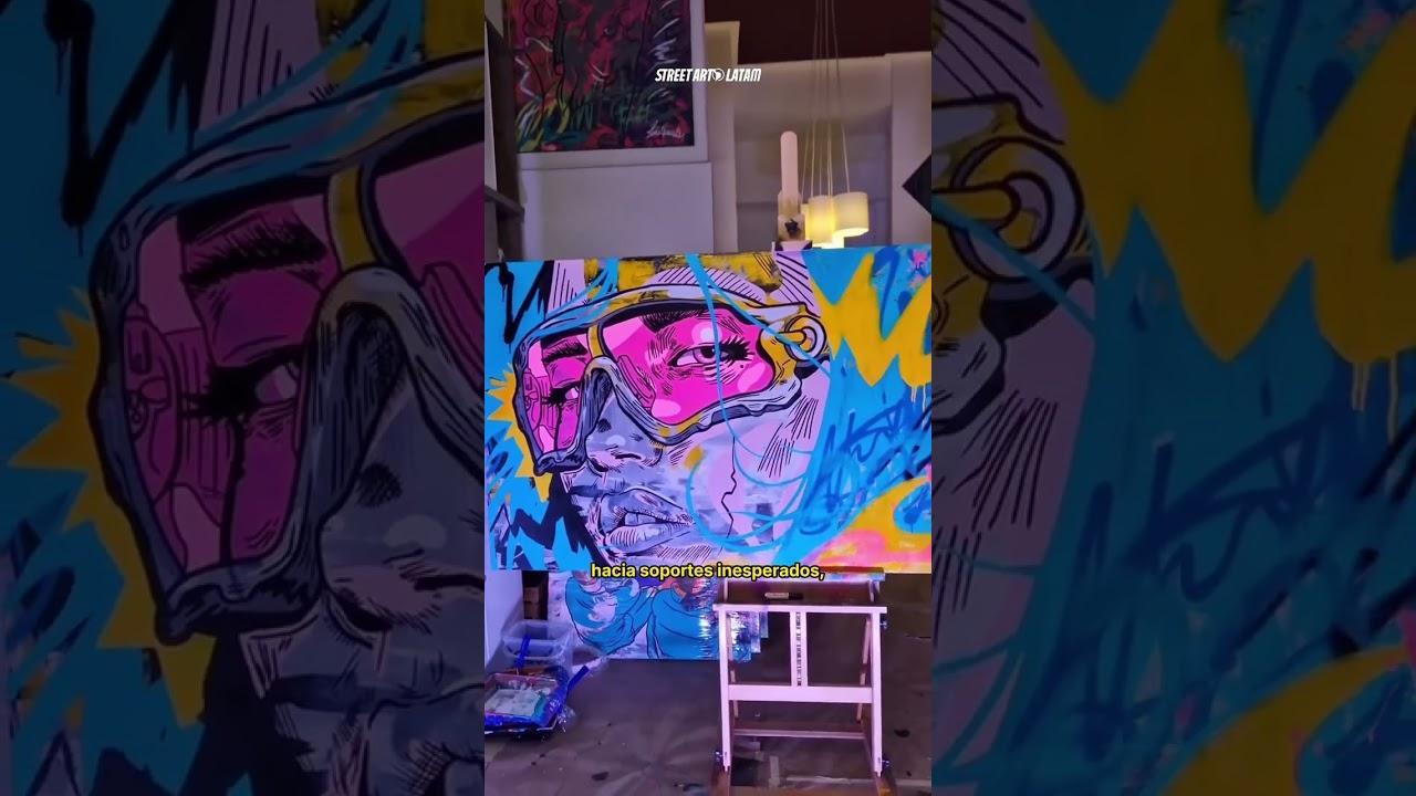 Luis Morales arte neon
