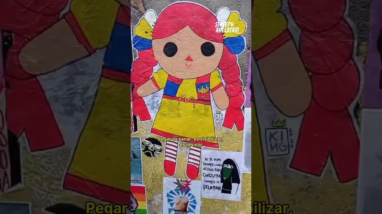 🎨 Paste Up Morras: arte callejero con mensaje 💜