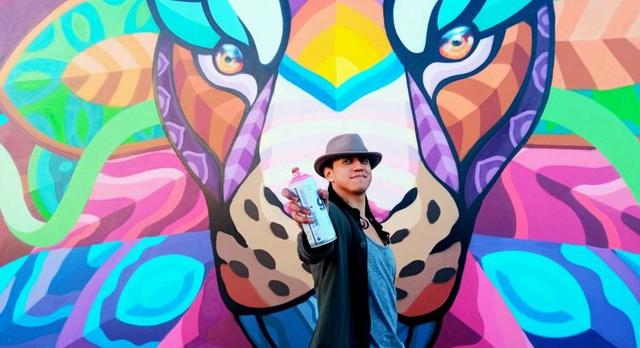 Imagen portada El muralista mexicano que traspasa fronteras con su arte