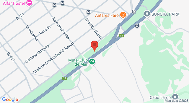 Mapa de Parador Mute, Mar del Plata