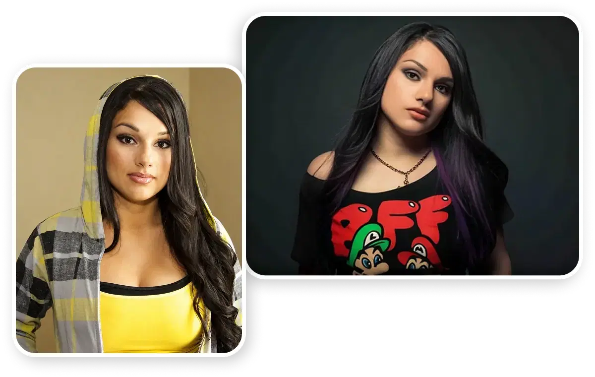 Retratos de Snow Tha Product en sus primeros años