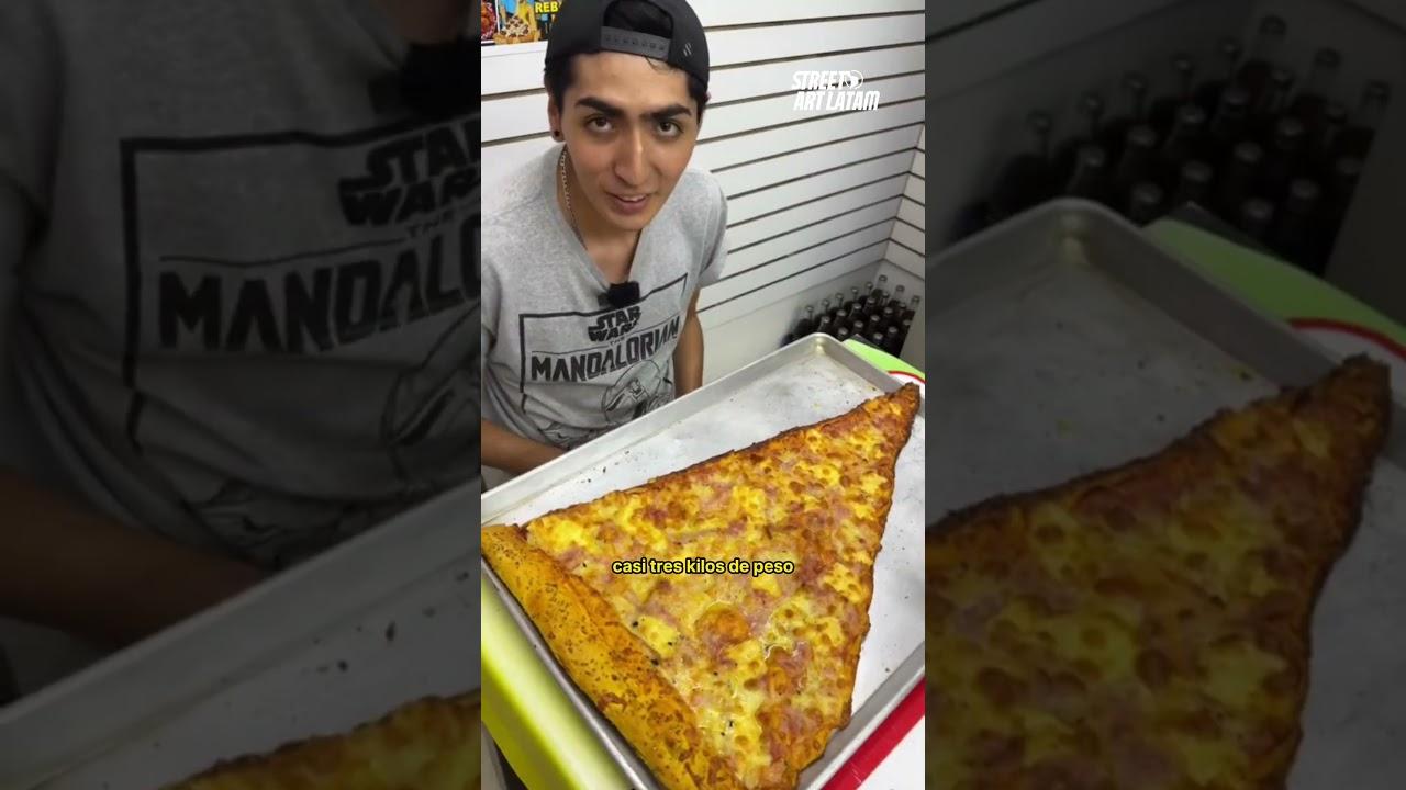 La pizza más larga de México está en CDMX