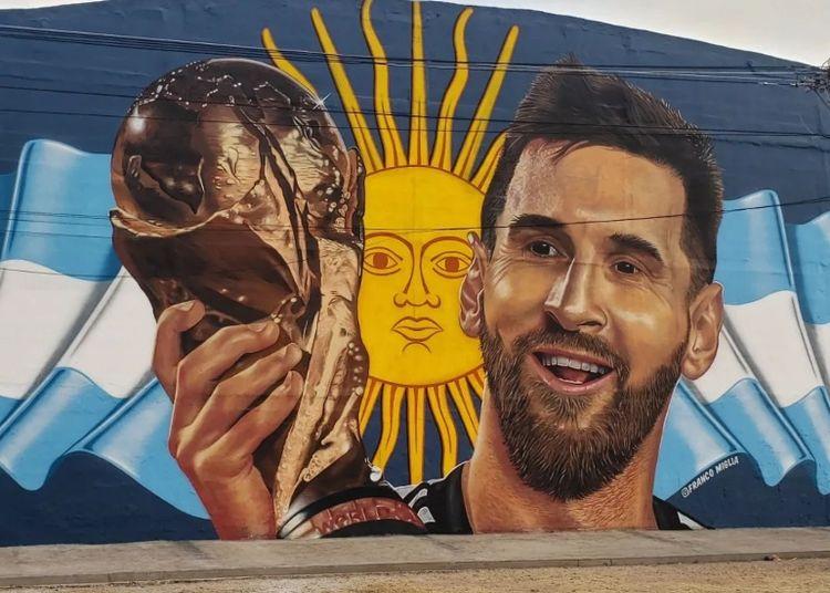Portada de El homenaje urbano a Lionel Messi
